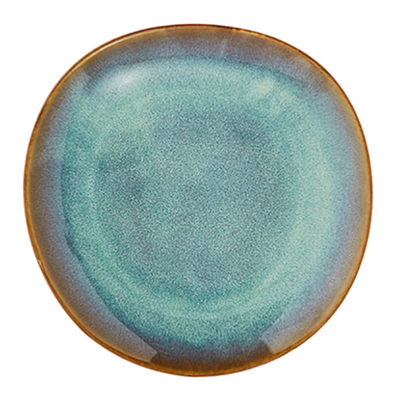 Madam Stoltz-collectie Aardewerk lunchbord Groen