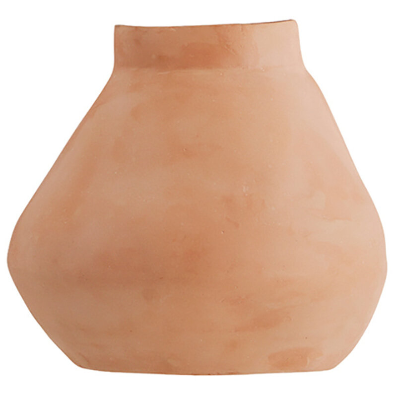 Madam Stoltz-collectie #REF! Wall-mounted terracotta vase Natural