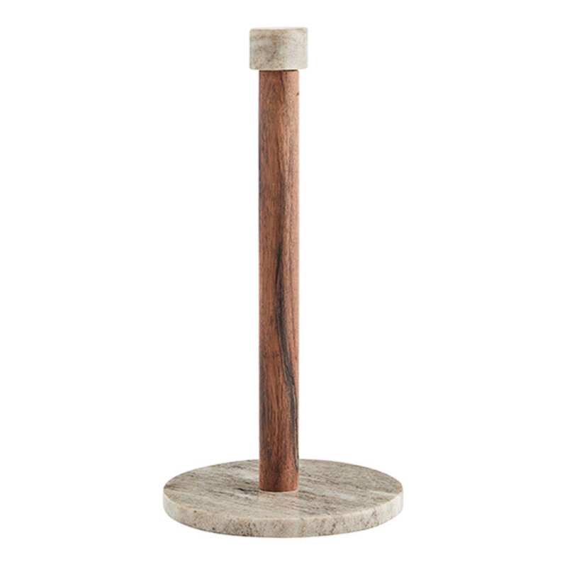 Madam Stoltz-collectie #REF! Paper towel holder Beige, natural