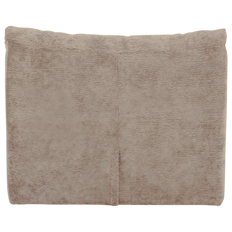 WOOOD-collectie Baggy 1-Zits 3D Chenille Zand