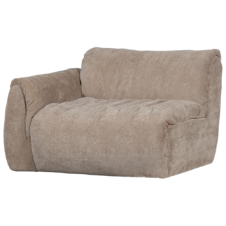 WOOOD Baggy 1-Zits Met Arm Links 3D Chenille Zand