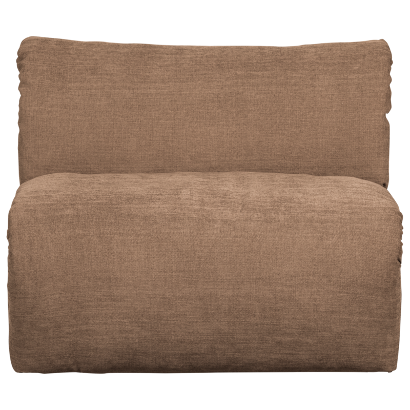 WOOOD-collectie Baggy 1-Zits Geweven Chenille Bruin