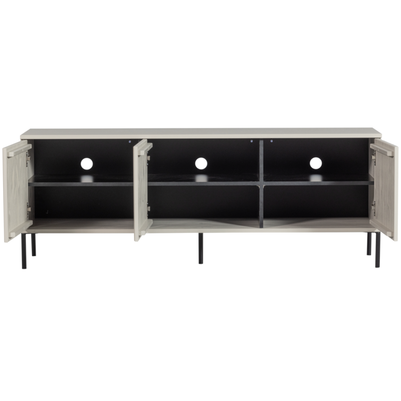 WOOOD-collectie New Gravure Tv Meubel 150 Cm Grenen Dust [Fsc]