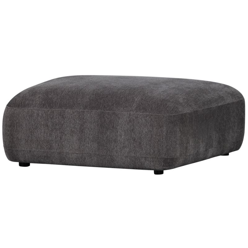 WOOOD-collectie STERCK FAUTEUIL MET VERPLAATSBARE RUGLEUNING CHARCOAL