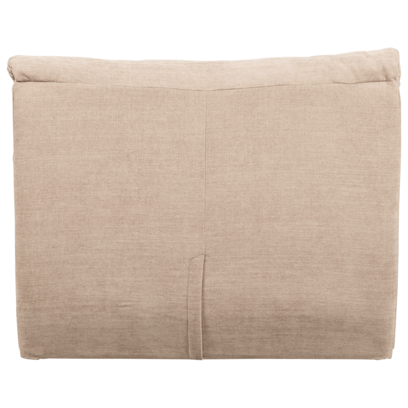 WOOOD-collectie Baggy 1-Zits Geweven Chenille Zand