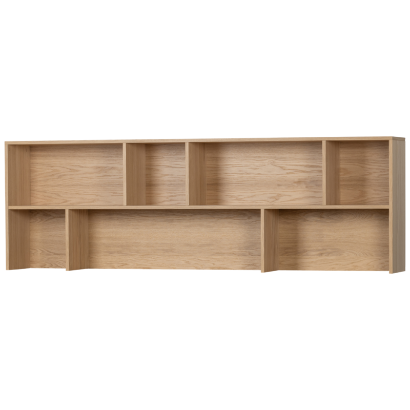 WOOOD-collectie New Gravure Opzetkast Eiken Blanke Lak  [Fsc]