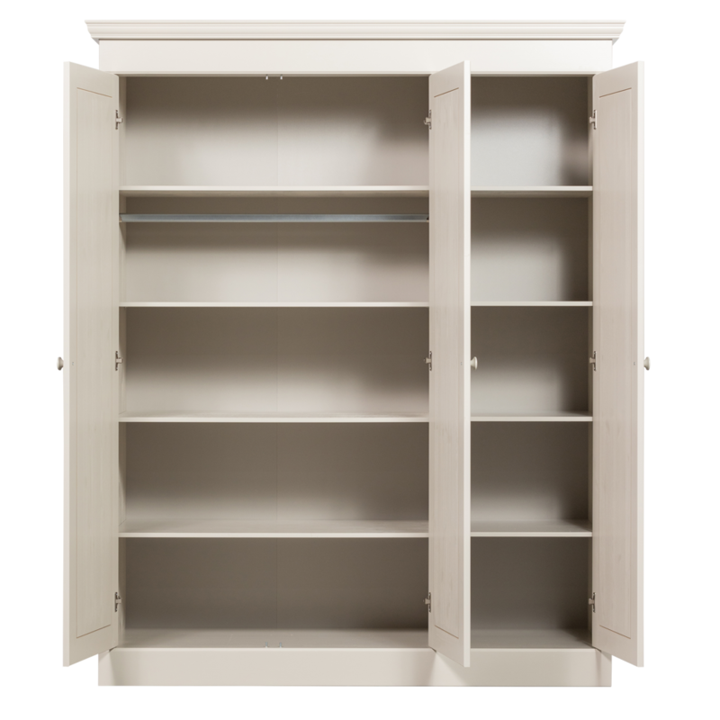 WOOOD-collectie OLIVIA LEGPLANKENSET T.B.V. KLEDINGKAST GRENEN DUST [fsc]