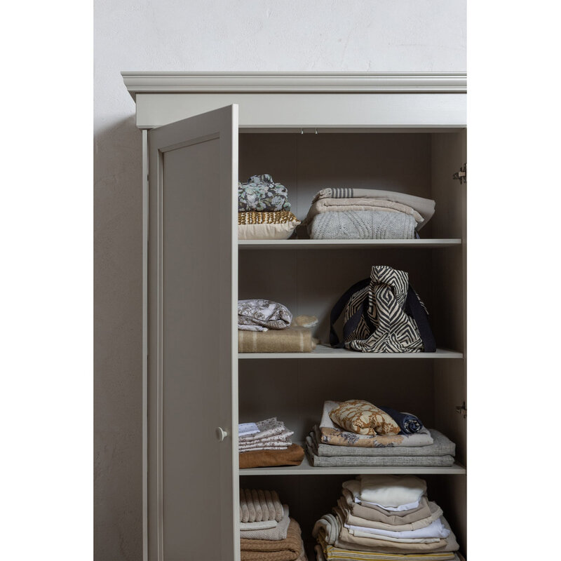 WOOOD-collectie Olivia Legplankenset T.B.V. Kledingkast Grenen Dust [Fsc]
