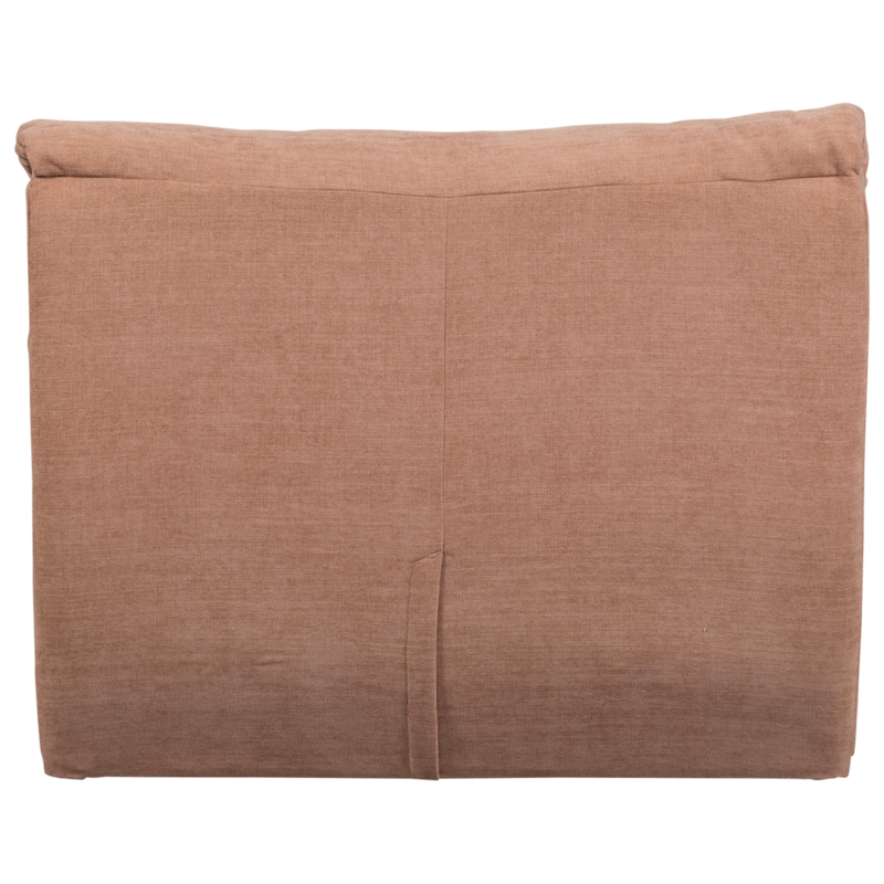 WOOOD-collectie Baggy 1-Zits Geweven Chenille Oudroze