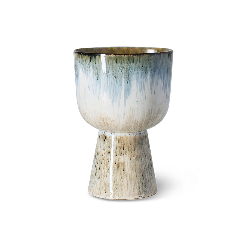 HKLIVING-collectie Retro flower pot glacier