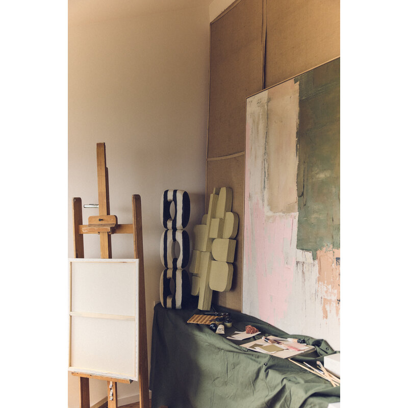 HKLIVING-collectie Framed artwork nomad (123x163cm)