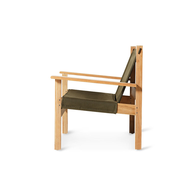 HKLIVING-collectie Explorer chair army green