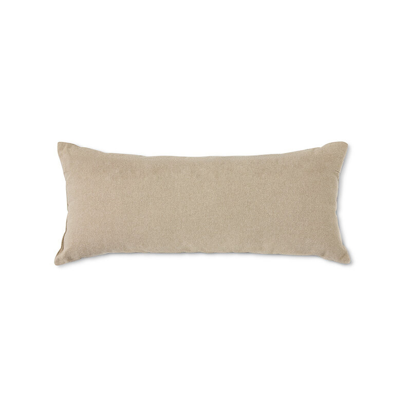HKLIVING-collectie Natural patched kussen (70x30cm)