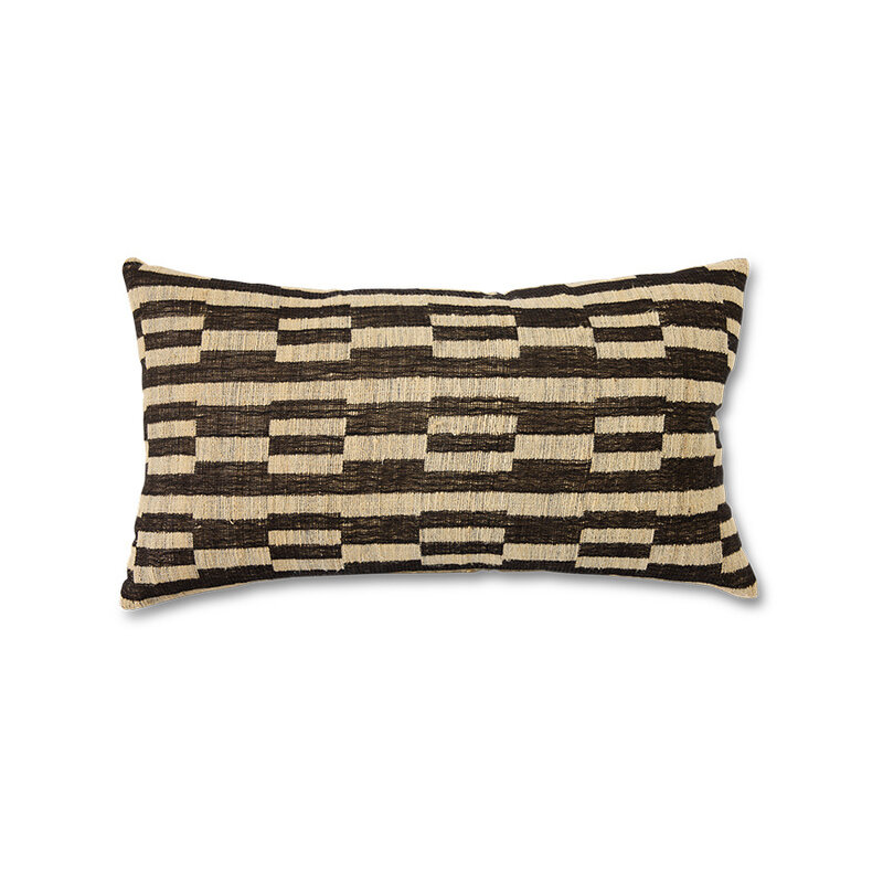 HKLIVING-collectie Natural monochroom kussen (70x40cm)