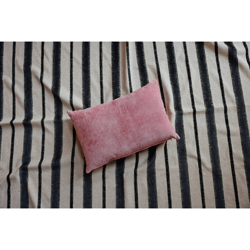 HKLIVING-collectie Velvet kussen rose (60x40cm)
