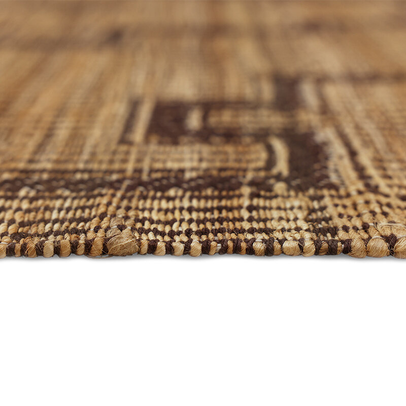 HKLIVING-collectie Tuareg jute vloerkleed (200x300cm)