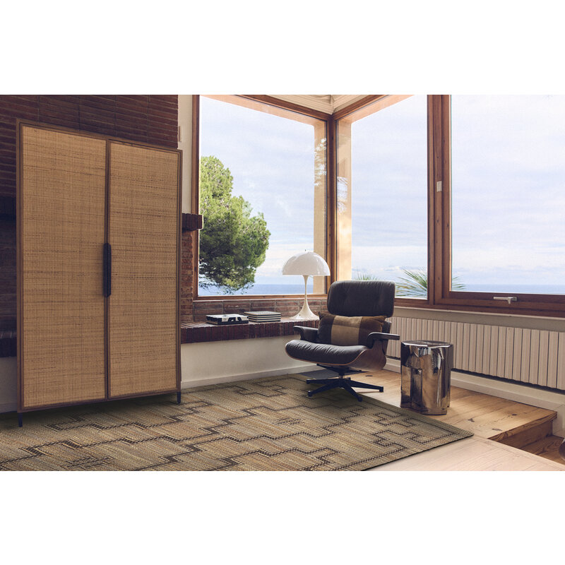 HKLIVING-collectie Tuareg jute vloerkleed (200x300cm)