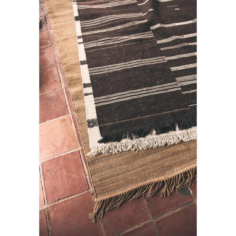 HKLIVING-collectie Outlander hemp rug (250x350cm)