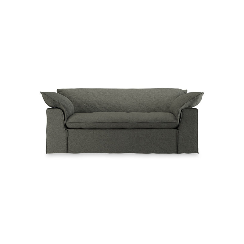 HKLIVING-collectie Nomad bank: 204cm, wander, army green