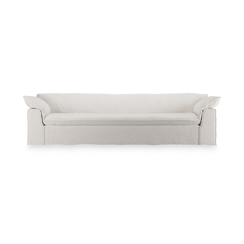 HKLIVING-collectie Nomad bank: 305cm, cosy, beige