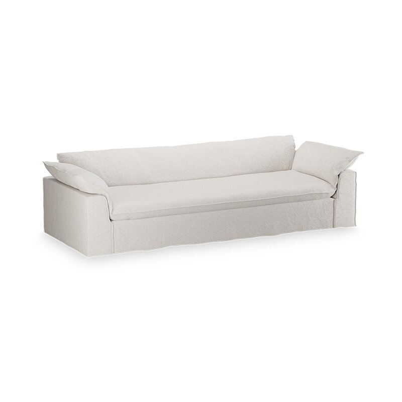HKLIVING-collectie Nomad bank: 305cm, cosy, beige