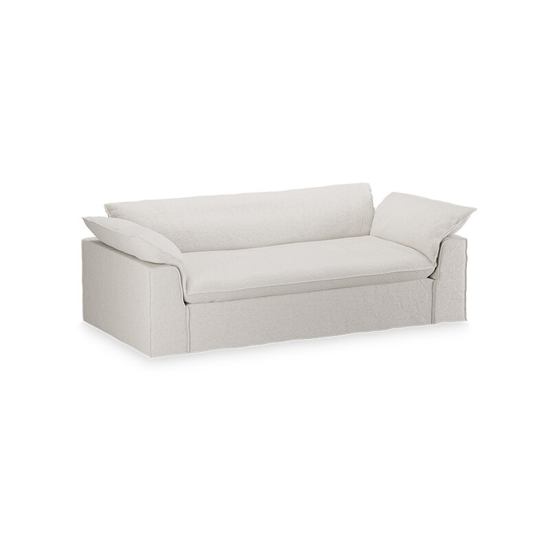HKLIVING-collectie Nomad bank: 244cm, cosy, beige
