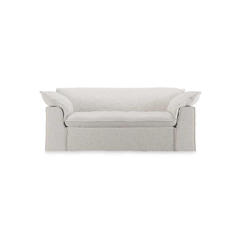 HKLIVING-collectie Nomad bank: 204cm, cosy, beige