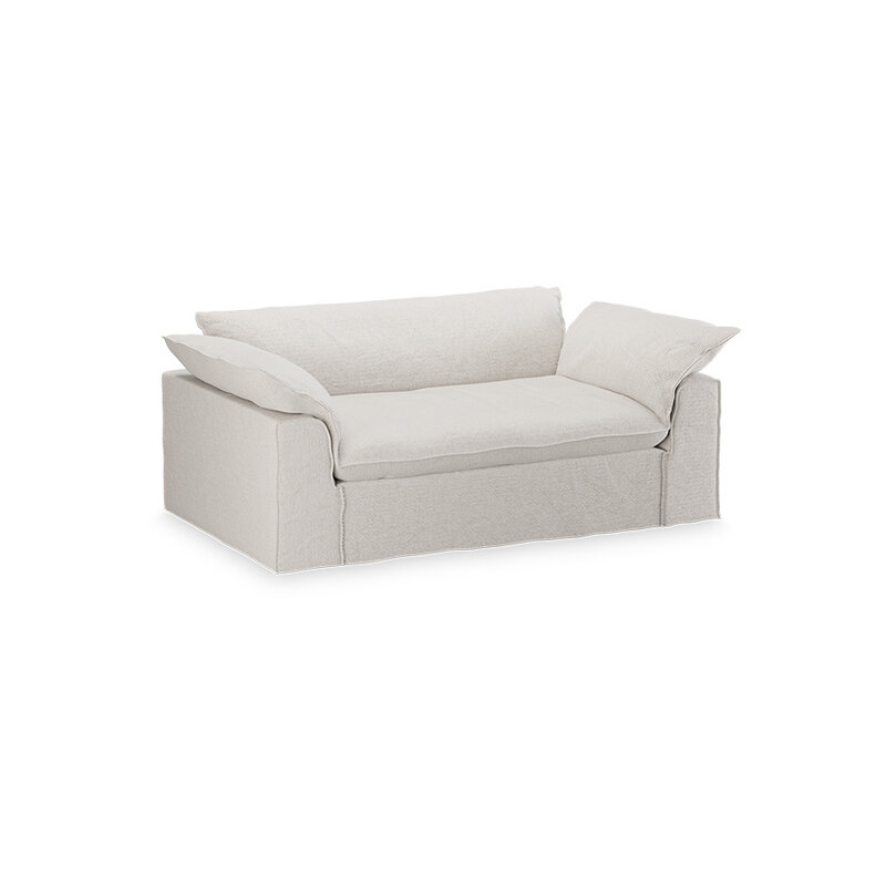 HKLIVING-collectie Nomad bank: 204cm, cosy, beige