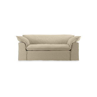 HKLIVING Nomad bank: 204cm, corduroy rib, hay