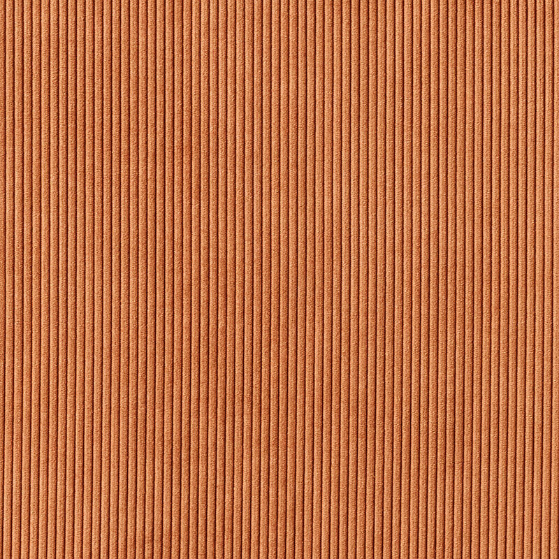 HKLIVING-collectie Nomad bank: 244cm, corduroy rib, dusty orange
