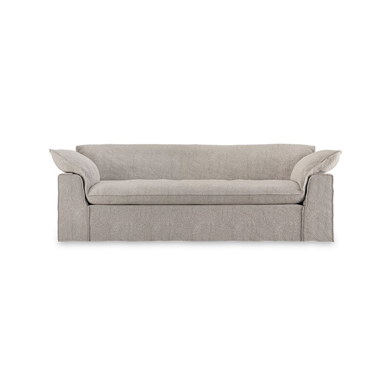 HKLIVING-collectie Nomad bank: 244cm, sneak, light grey