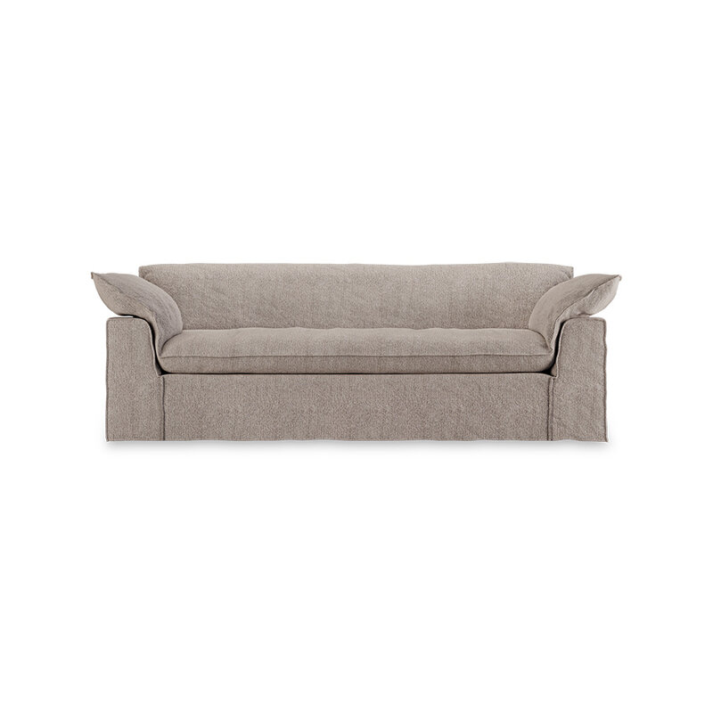 HKLIVING-collectie Nomad bank: 244cm, sneak, beige