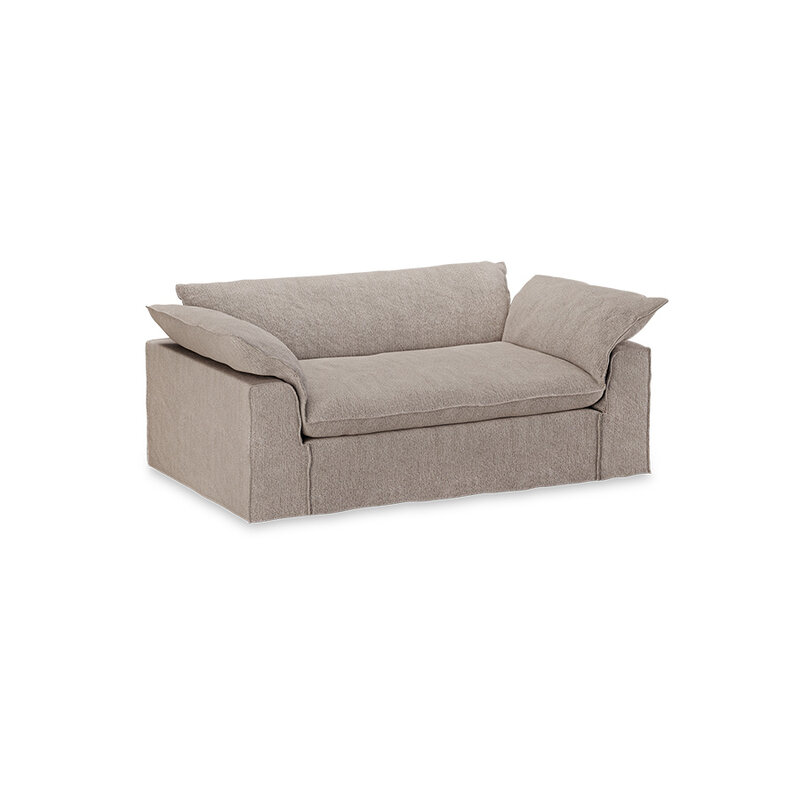 HKLIVING-collectie Nomad bank: 204cm, sneak, beige