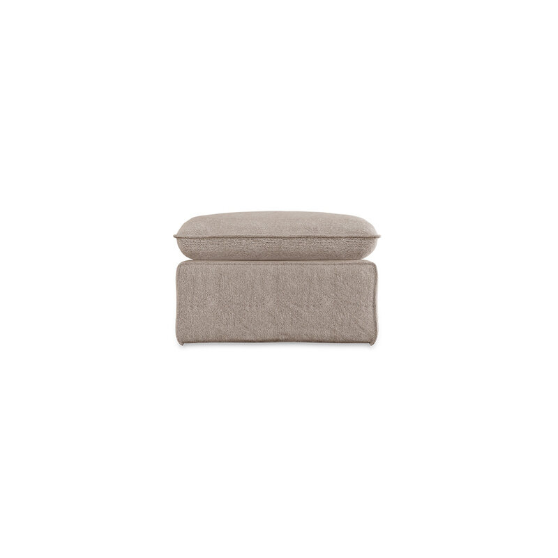 HKLIVING-collectie Nomad bank: hocker, sneak, beige