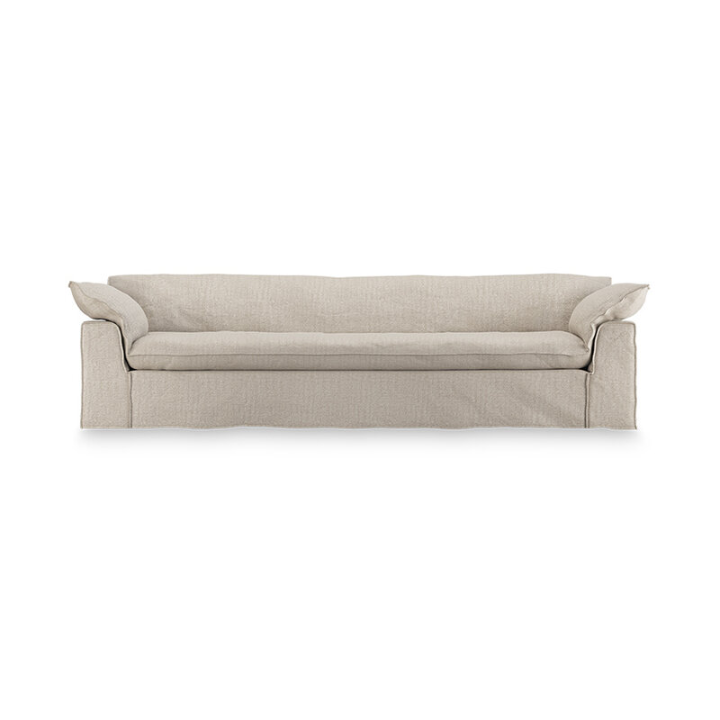HKLIVING-collectie Nomad bank: 305cm, pure, ivory