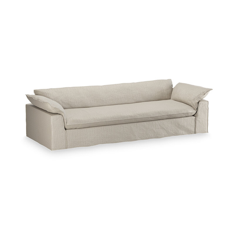 HKLIVING-collectie Nomad couch: 305cm, pure, ivory