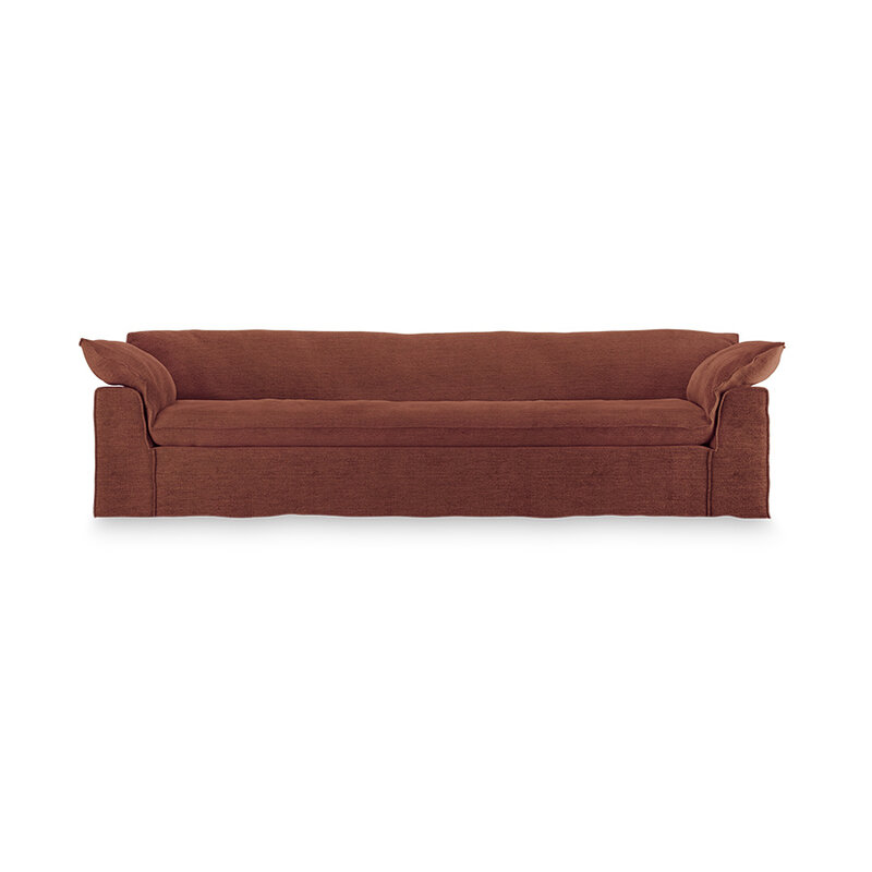 HKLIVING-collectie Nomad bank: 305cm, royal velvet, magnolia