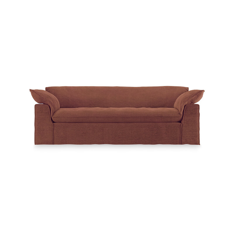 HKLIVING-collectie Nomad bank: 244cm, royal velvet, magnolia