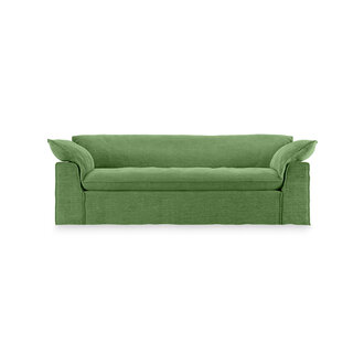 HKLIVING Nomad bank: 244cm, royal velvet, green