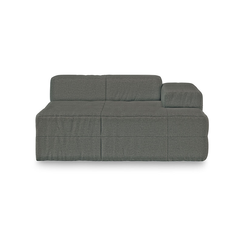 HKLIVING-collectie Brut sofa: element rechts divan, wander, army green