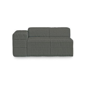 HKLIVING Brut sofa: element links, wander, army green