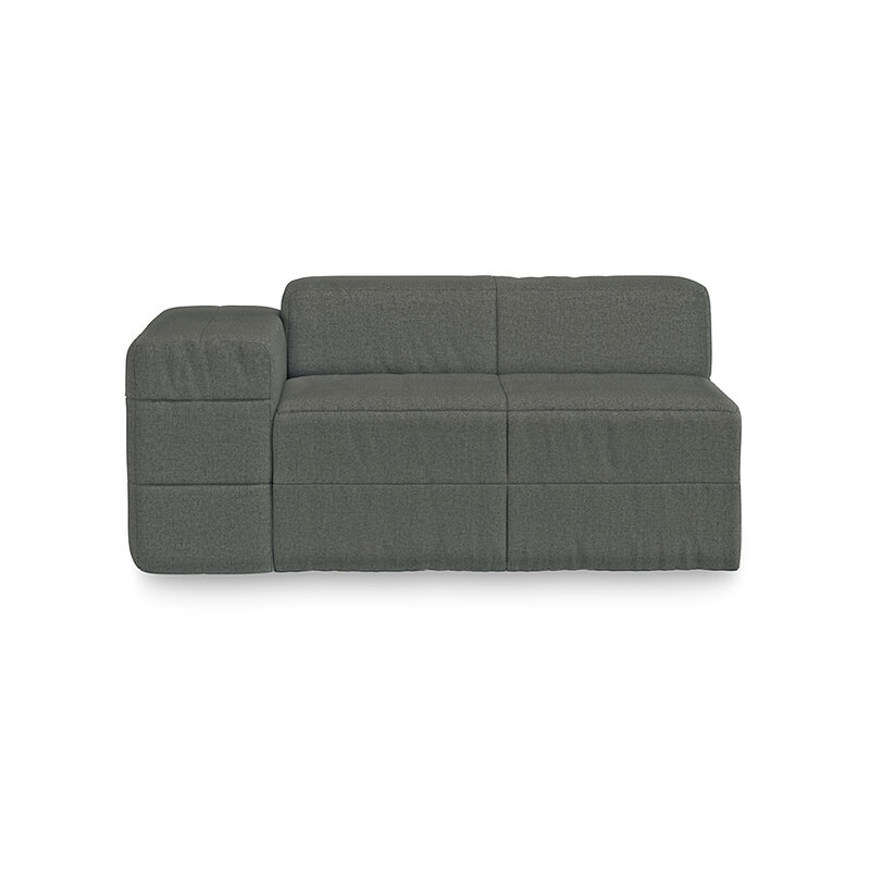 HKLIVING-collectie Brut sofa: element links, wander, army green