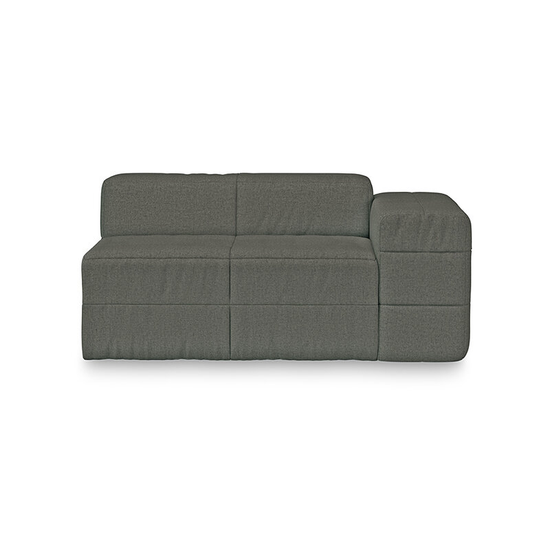 HKLIVING-collectie Brut sofa: element rechts, wander, army green