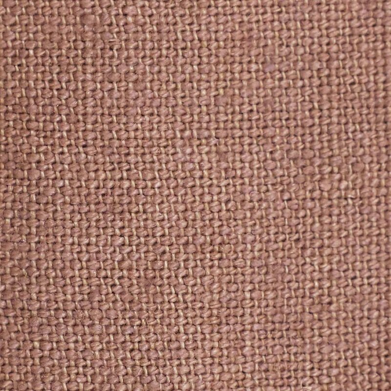 HKLIVING-collectie Nomad bank cover: 305cm, linnen, dusty rose