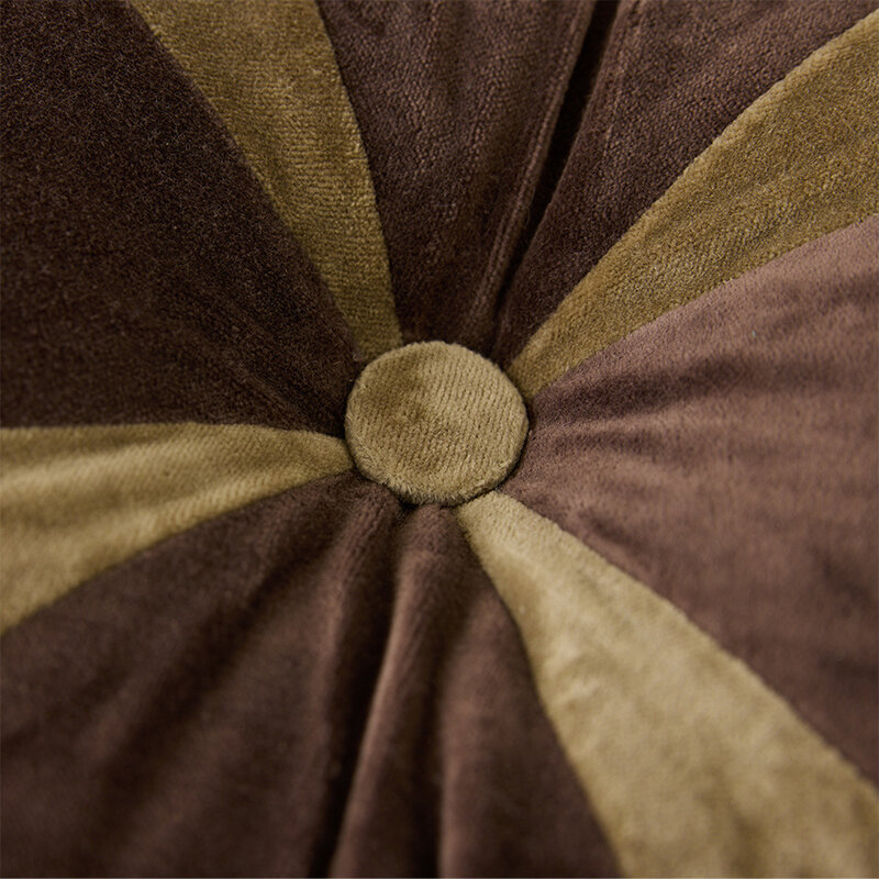 HKLIVING-collectie Velvet brown cushion (50x30cm)