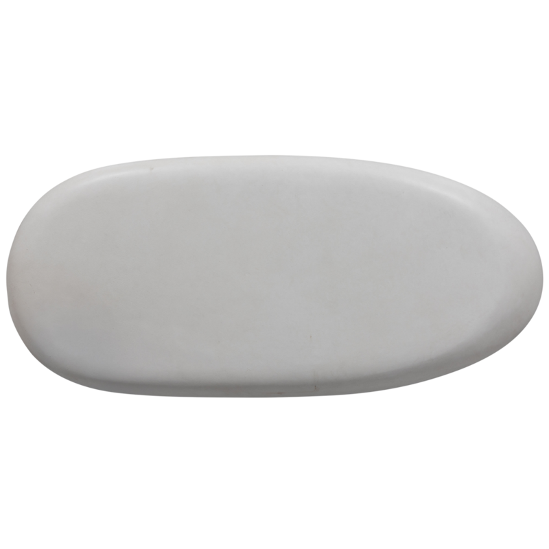 vtwonen-collectie Pebble Salontafel Betonlook Wit 28X100X43Cm