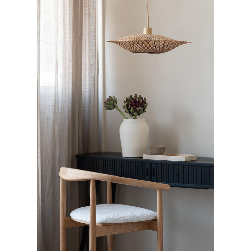 Good&Mojo-collectie Hanglamp Madura - Naturel / bruin- Ø13cm