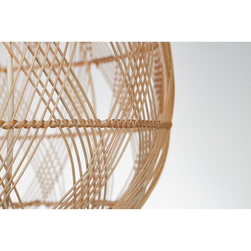 Good&Mojo-collectie Hanglamp Mendoza - Naturel - Ø35cm