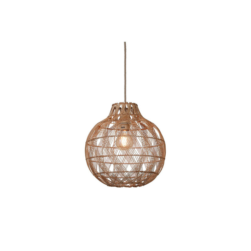 Good&Mojo-collectie Hanglamp Mendoza - Naturel - Ø35cm