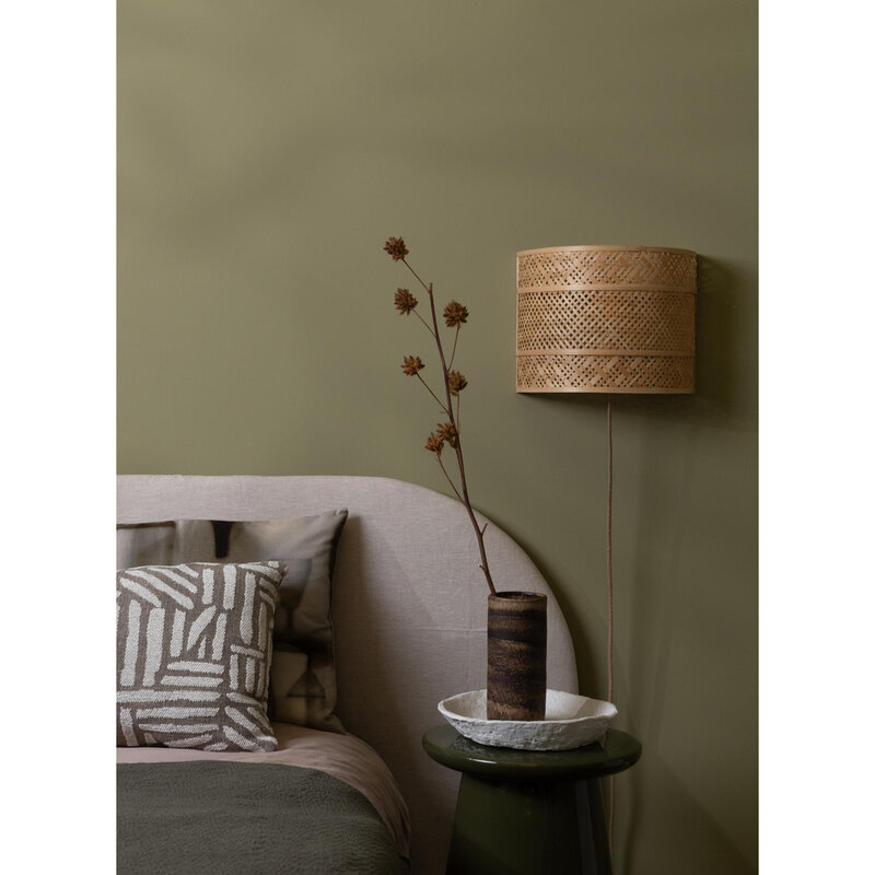 Good&Mojo-collectie Wandlamp Langkawi - Naturel - Ø32cm